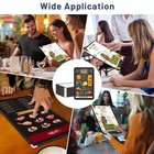 WeChef 60 Pcs Restaurant Menu Covers Holder 8.5x14" 1 Page 2 View for Bar Cafe — photo 6