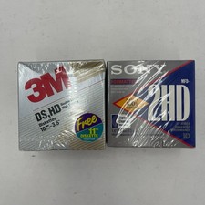 3M Sony DS HD High Density Formatted Diskettes- Lot of 20 NEW