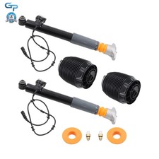 4PCS Rear Shock Struts & Air Suspension Spring Bags 2011-2016 For Hyundai Equus