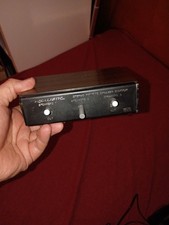 Vintage Realistic Stereo Speaker Switch 3-Way 40-125A Radio Shack Woodgrain