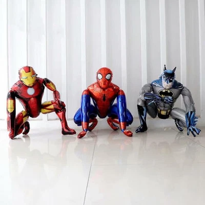 3D Superhelden Folienballon Kindergeburtstag Party Deko Spiderman Geschenke - Bild 1 von 4