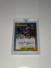 2025 Topps Series 1 Silver Pack 35th Wyatt Langford Auto Blue /99 (Color Match)