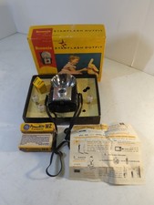 Vintage Kodak Brownie Camera Lot Starflash in Box W Manuals  New Flashbulbs