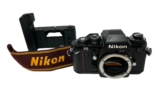 🎦READ【MINT w/MD-4】Nikon F3 Eye Level Black 35mm SLR Film Camera Body From JAPAN
