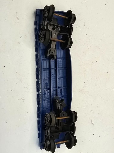 Vintage Lionel 9026 Republic Stahl Flachgondel Spur O blau Eisenbahn Triebwagen - Bild 6 von 9