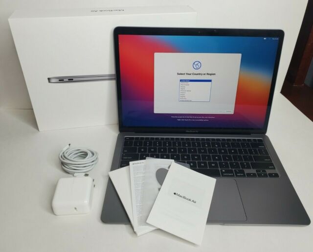 Apple MacBook Air 13in (256GB SSD, M1, 8GB) Laptop - Space Gray