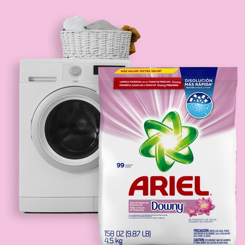 Ariel with a Touch of Downy Freshness Powder Laundry Detergent, 1.5 KG, 33 Loads - Picture 5 of 10