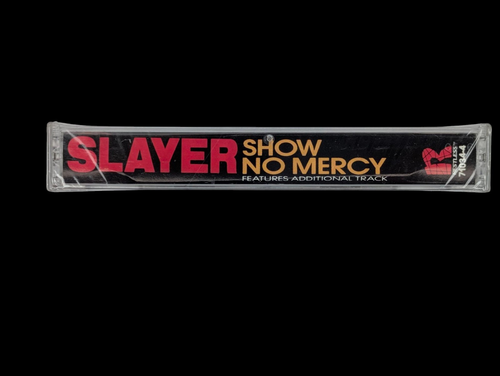 SEALED, Slayer – Show No Mercy 71034-4, Reissue, Audio Cassette, US, 1987 - Picture 3 of 6