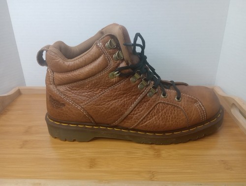 Dr. Martens Docs Fynn Leather Grunge Punk Combat Mens Boots Size UK 10 US 11 - Picture 11 of 18