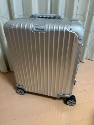 Rimowa Original Cabin 45L Silver 4-wheels Carry Case Suitcase