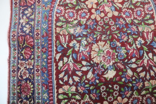 95x68cm Gebetsteppich Perserteppich Teppich handgeknüpft (FR115) - Bild 5 von 13