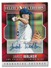 Jared Walker 2014 Elite Extra Edition Franchise Futures Autograph #35 /799 RC