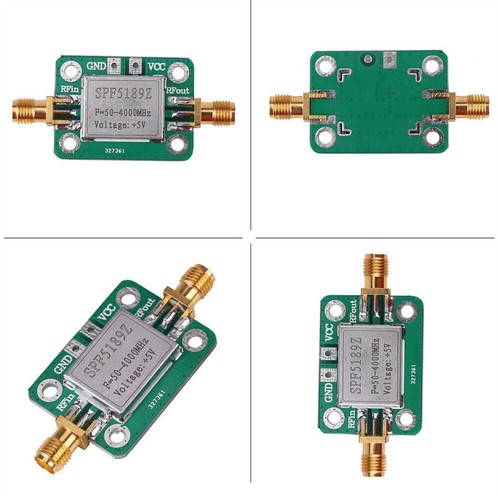 2 szt. LNA 50-4000 MHz RF Niskoszumowy wzmacniacz FM Odbiorniki sygnału SPF5189 NF 0,6dB - Zdjęcie 5 z 6