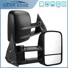 Tow Mirrors Power Heated For 2003-2006 Chevy Silverado Sierra 1500 2500HD 3500
