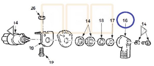 New Military Humvee Starter Ignition Switch Lever M37 M998 M35 M813 M35a2 - Bild 4 von 6