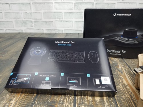 3DCONNEXION 3DX-600043 Spacemouse Pro Wired USB Mouse For Drawing 3D Cad + BOX - 第 4/6 張圖片