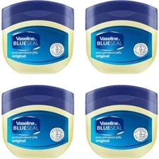 Vaseline Petroleum Jelly Original, Travel Size 50ml/1.7 oz. , 4 Pack