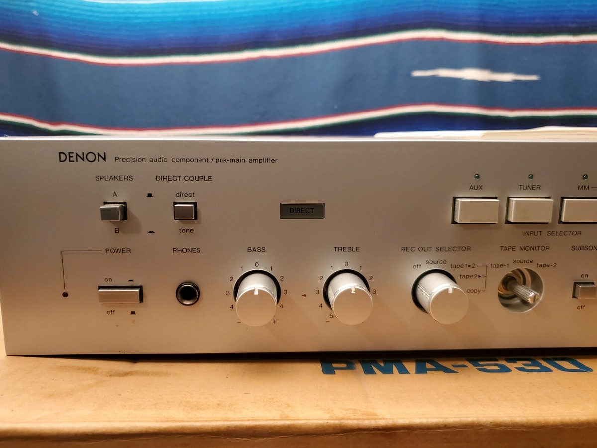 DENON　プリメインアンプ　PMA-530 Denon PMA 530 Amplifier | eBay