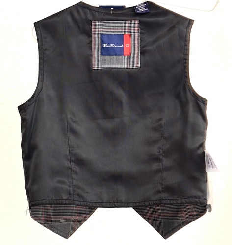 NEW Ben Sherman Boy's BlackGrey 2 piece Vest and Pants Set Size 5/6 - Picture 4 of 7