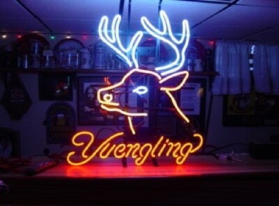 20''x16'' Yuengling Deer Stag Buck Head Neon Sign Light Lamp Visual Collection L