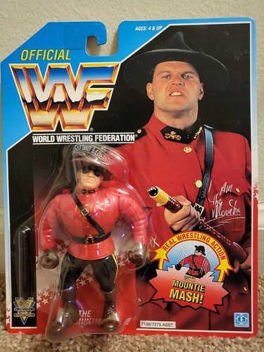 WWF Hasbro Series 5 The Mountie MOC MINT WWE...