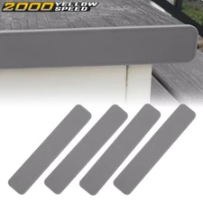 Plastic Decking boards End Cap (4 pcs in One Package) 5.5” Fit For TREX