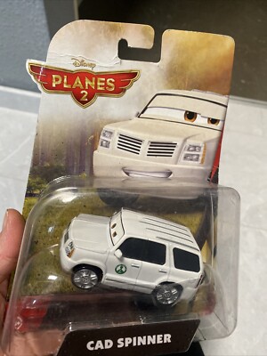 Disney Planes Cars CAD SPINNER LAND ROVER *OVP* Mattel 1:55