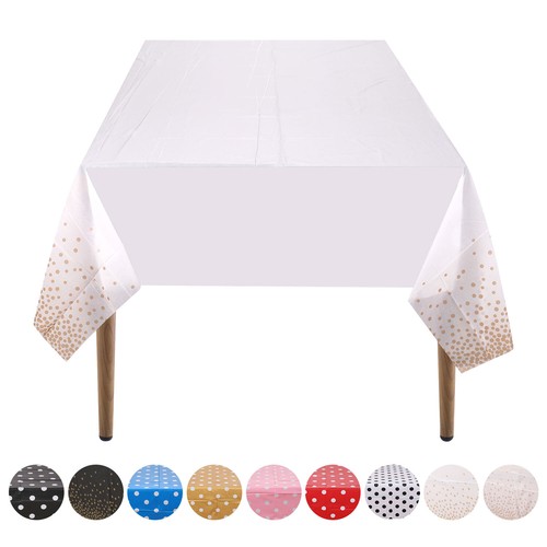 Wipe Clean Tablecloth PVC Vinyl Cover Wipeable Waterproof Table Cloth Protector - Picture 37 of 58