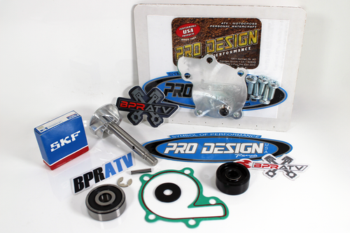 Pro Design Banshee BILLET Water Pump Impeller Bearing Gasket Upgrade Repair Kit - Picture 7 of 24