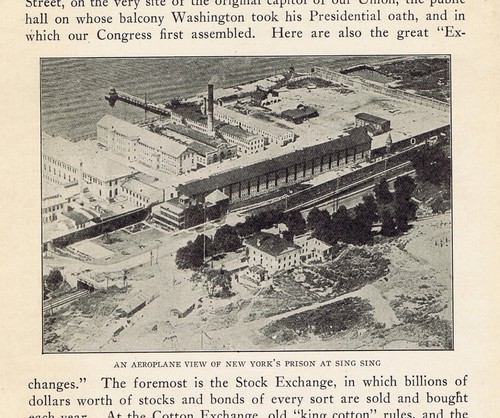 Aerial View SING SING Prison, New York - 1925 Page of History - Picture 1 of 2