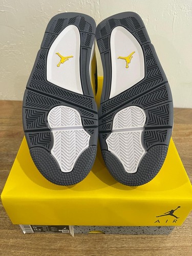 Jordan 4 Retro "Lightning", nagelneu, nie getragen, Deadstock, Größe 13, mit Karton - Bild 4 von 4
