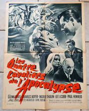 Antique 1961 The Four Horsemen of the Apocalypse Movie Poster (60 x 80cm)