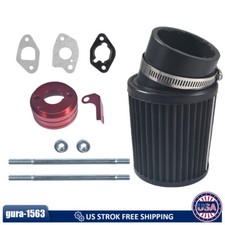 Inlet Air Filter Kit for Go Kart Mini Bikes with 212cc 6.5HP Predator Engine