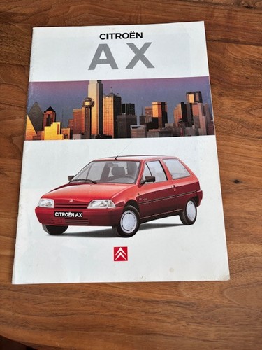 Citroen AX Prospekt 07/1994