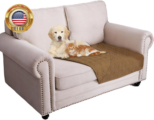 Waterproof Dog Bed Cover Pet Blanket for Furniture Bed Couch Sofa Reversible ⭐️⭐