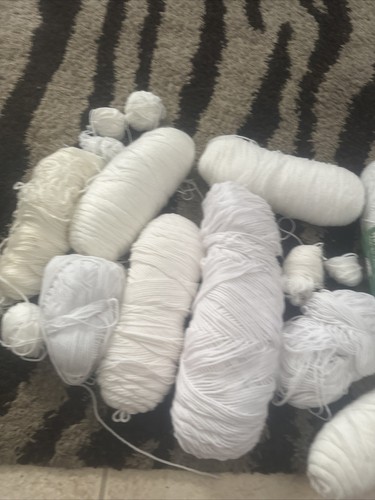 Sockengarn Posten Wollmischung verschiedene Marken Posten 14 neu weiß - Bild 3 von 16