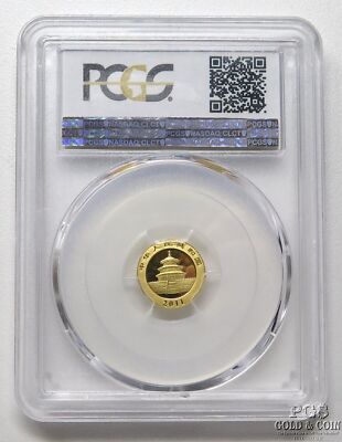 2011 China 20YN 1/20 .999 Fine Gold Panda MS70 PCGS 26257 | eBay