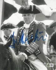 TOM WILKINSON SIGNED THE PATRIOT 8x10 MOVIE PHOTO BECKETT ACTOR MICHAEL CLAYTON