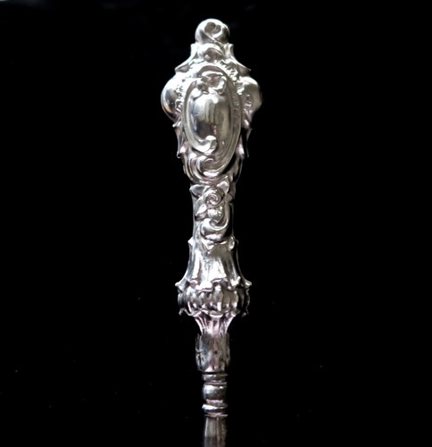 EDWARDIAN Art Nouveau SILVER Boot / Shoe Button Hook B'ham 1904 by E.S.Barnsley - 第 1/9 張圖片