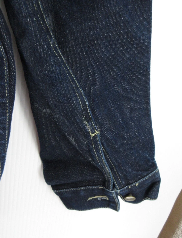 Chaqueta De Colección Sean John Hombres XXL Azul Camionero Denim Hip Hop Y2K Suelta Motociclista Foto 3 de 4