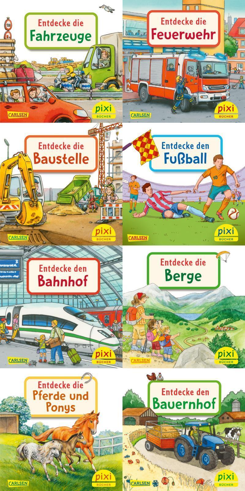 Pixi-8er-set 240: Entdecke Deine Welt 3 (8x1 Exemplar)