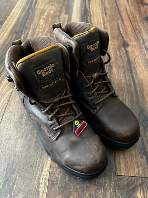 NEW Georgia Boot FLXpoint ULTRA Composite Toe Waterproof Work Boot Sz 12 Wide