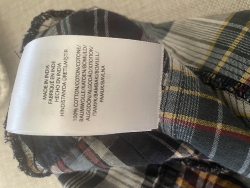 Polo Ralph Lauren women’s patchwork plaid Summer Flare dress size 14 - Picture 10 of 10