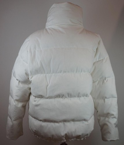 On Top Australia Puffer Jacket Women's Size M Zip Front High Neck Toggles TV335 - Picture 3 of 7