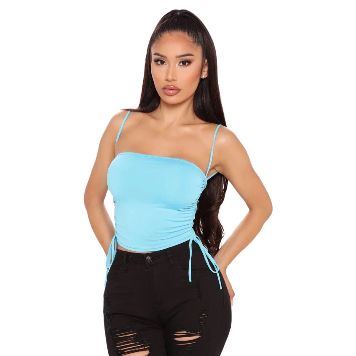 Fashion nova tube top dress cheap