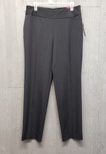 Investmensts Pants Womens 10R Park Avenue Fit Secret Support Straight Pull On GR