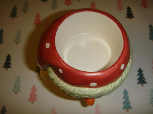 Yankee Candle Snowman Face~Head Tea-Light Holder-1 - Picture 6 of 8