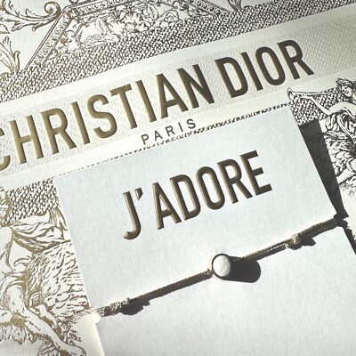 Dior Beauty J'adore Adjustable Bracelet w Charm | eBay