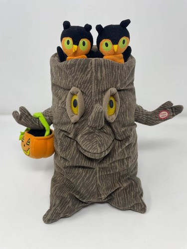 Hallmark Halloween gruseliger Baum und Eulen Dekor mit Bewegung, Licht & Sound - Bild 2 von 6