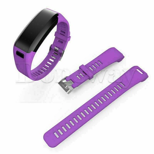 Replacement Silicone Wristband Watch band Strap w/Tool for Garmin Vivosmart HR - Picture 9 of 20